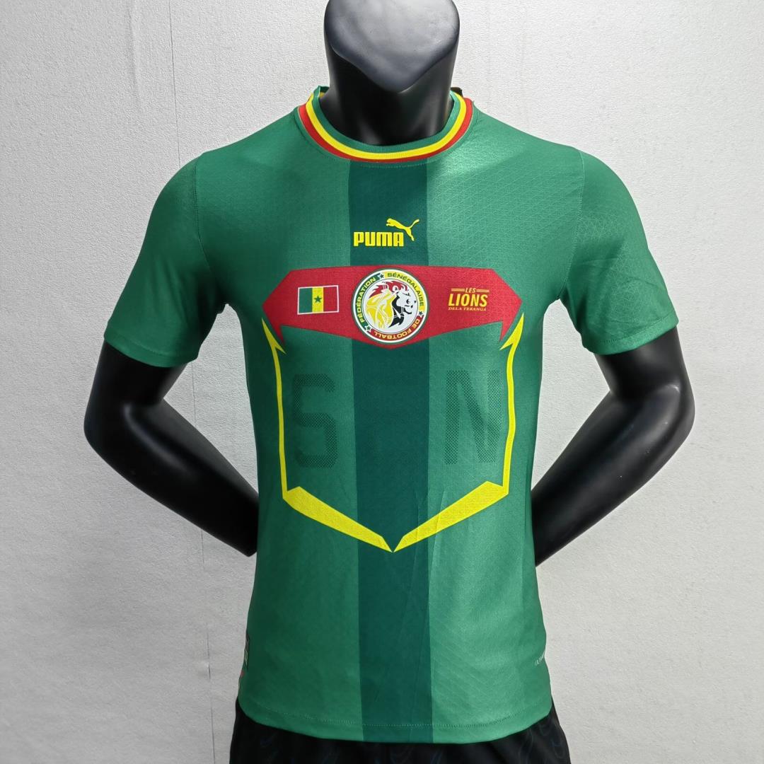 AAA Quality Senegal 2022 World Cup Away Soccer Jersey(Player)